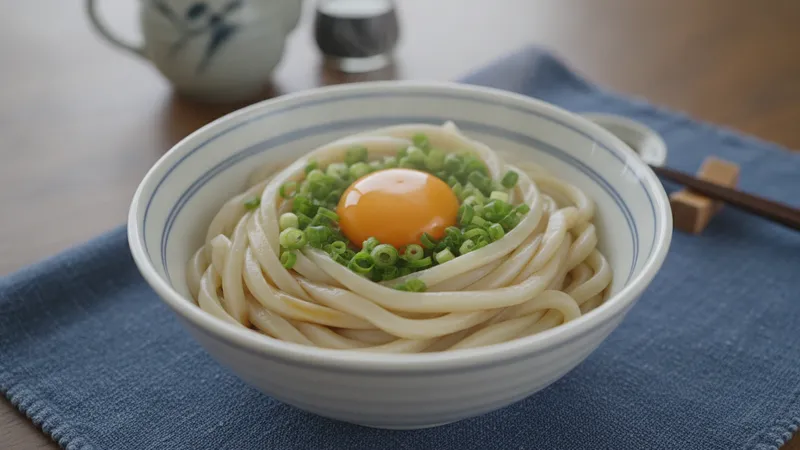 釜玉うどんのイメージ